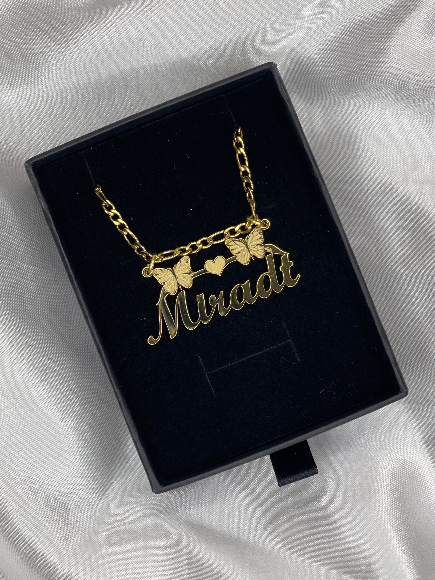 PRE-ORDER Custom Butterfly Name Plate